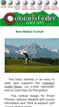 Mobile Screenshot of coloradogolfernews.com